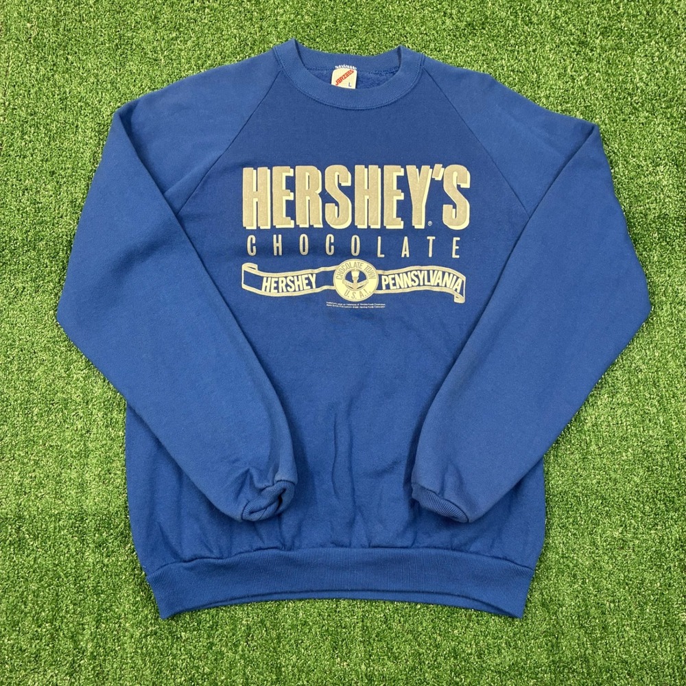 Vintage 90s Hershey's Chocolate Promo‎ Crewneck Sweatshirt